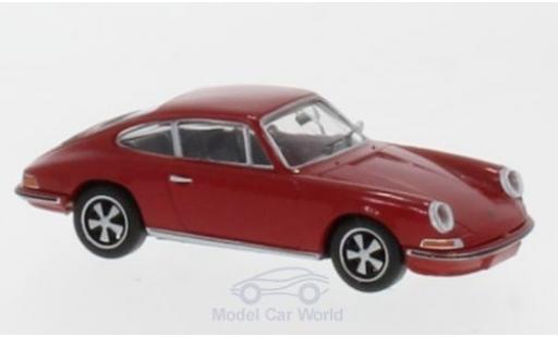 Diecast model cars Porsche 911 Base red 1/87 Brekina