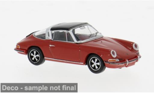 Diecast model cars Porsche 911 Targa red 1964 1/87 Brekina