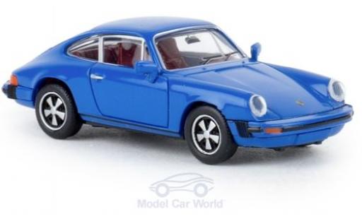 Diecast model cars Porsche 912 G G blue 1976 TD 1/87 Brekina