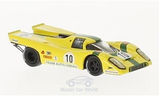 Diecast model cars Porsche 917 1971 K No.10 Team Auto Usdau 1000 Km Brands Hatch R.Joest/W.Kauhsen 1/87 Brekina