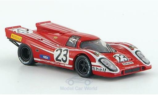Diecast model cars Porsche 917 1970 K No.23 24h Le Mans 1/87 Brekina