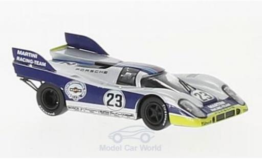 Diecast model cars Porsche 917 1971 K No.23 Martini Racing Team Martini 1000 Km Spa H.Marko/G.van Lennep 1/87 Brekina
