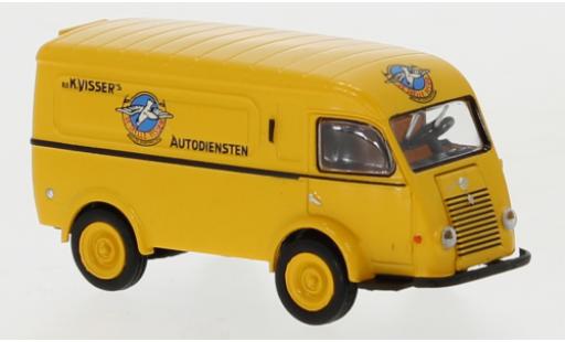 Diecast model cars Renault Goelette Base Visser Autodienst 1950 1/87 Brekina