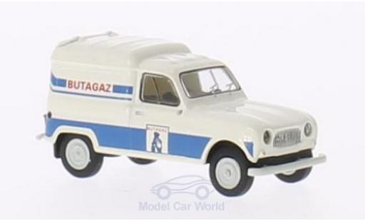 Diecast model cars Renault 4 Fourgonnette R Fourgonnette Butagaz 1/87 Brekina