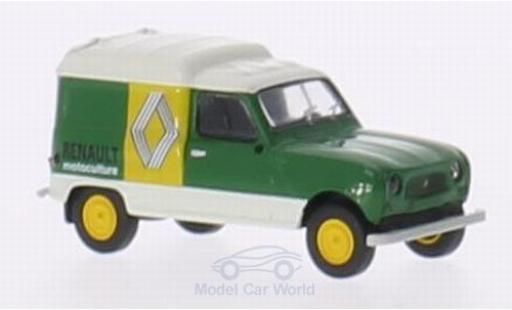 Diecast model cars Renault 4 Fourgonnette R Fourgonnette Motoculture 1/87 Brekina
