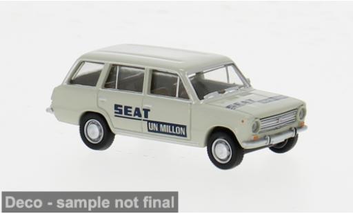 Diecast model cars Seat 124 Kombi Estate un million 1968 1/87 Brekina