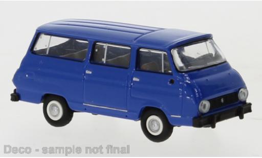 Diecast model cars Skoda 1203 Bus blue 1969 1/87 Brekina