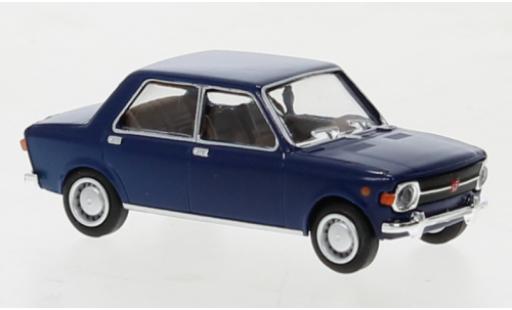 Diecast model cars Fiat 128 Berlina Starline blue 1969 1/87 Brekina