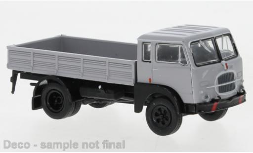Diecast model cars Fiat 642 Pritsche Starline flatbed grey/black 1962 1/87 Brekina