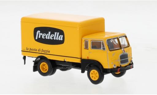 Diecast model cars Fiat 642 Wagon conteneur Starline Fredella 1962 1/87 Brekina