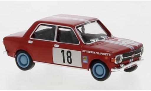Diecast model cars Fiat 128 Rally Starline Scuderia Filipinetti 1969 1/87 Brekina
