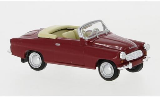 Diecast model cars Skoda Felicia Base red 1959 1/87 Brekina