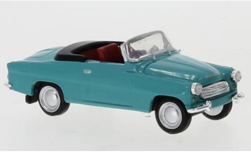 Diecast model cars Skoda Felicia Base Starline blue 1959 1/87 Brekina