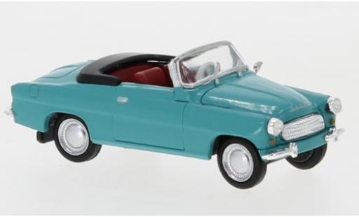 Diecast model cars Skoda Felicia Base blue 1959 1/87 Brekina