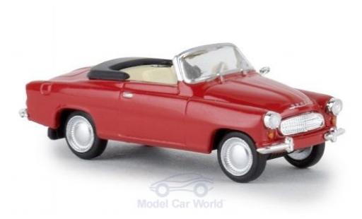 Diecast model cars Skoda Felicia Base red 1959 1/87 Brekina