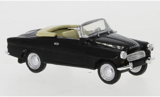 Diecast model cars Skoda Felicia Base black 1959 hood Ivoire 1/87 Brekina