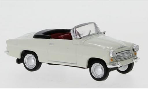 Diecast model cars Skoda Felicia Base Starline white 1959 1/87 Brekina