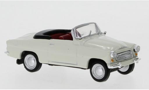 Diecast model cars Skoda Felicia Base white 1959 1/87 Brekina