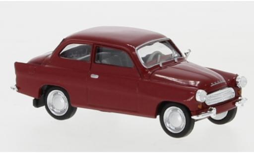 Diecast model cars Skoda Octavia Base red 1960 1/87 Brekina