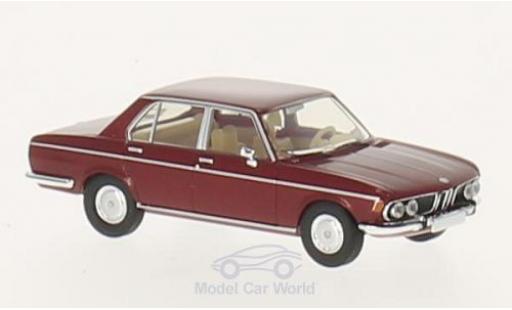 Diecast model cars Bmw 3.0 berline Si metallic red 1/87 Brekina