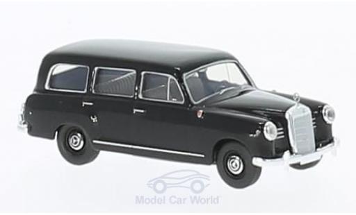 Diecast model cars Mercedes 180 Kombi Estate black 1/87 Brekina