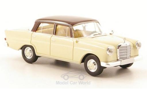 Diecast model cars Mercedes 190 Base c (W110) beige/brown 1/87 Brekina