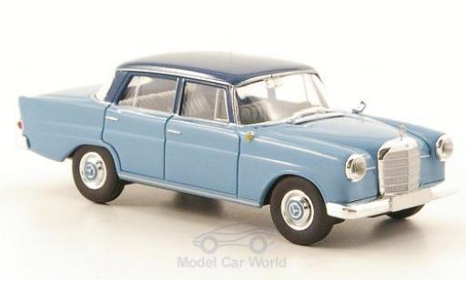 Diecast model cars Mercedes 190 Base c (W110) blue/blue 1/87 Brekina