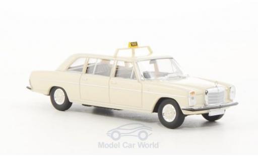 Diecast model cars Mercedes 220 Base D lang (V115) Taxi (D) 1/87 Brekina