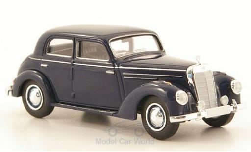 Diecast model cars Mercedes 220 Base (W187) blue 1/87 Brekina