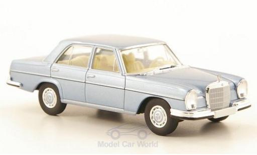 Diecast model cars Mercedes 280 SE 3.5 (W108) metallic blue 1/87 Brekina