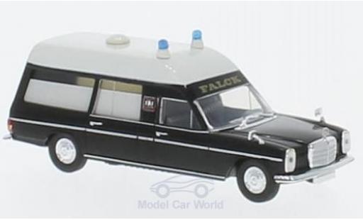 Diecast model cars Mercedes /8 Base KTW black/white Falck 1/87 Brekina