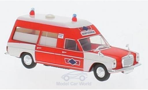 Diecast model cars Mercedes /8 Base KTW Werkfire brigade Phoenix 1/87 Brekina