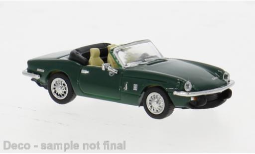 Diecast model cars Triumph Spitfire 1974 green 1/87 Brekina