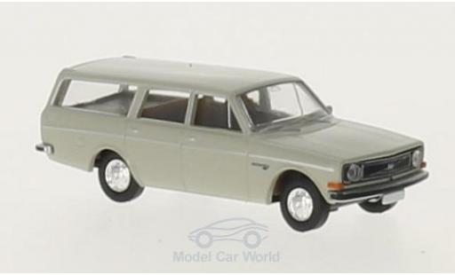 Diecast model cars Volvo 145 Base Estate grey 1/87 Brekina