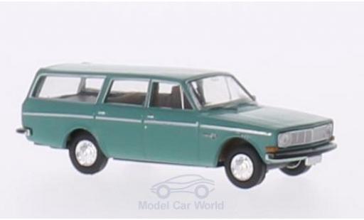 Diecast model cars Volvo 145 Base Estate turquoise 1/87 Brekina