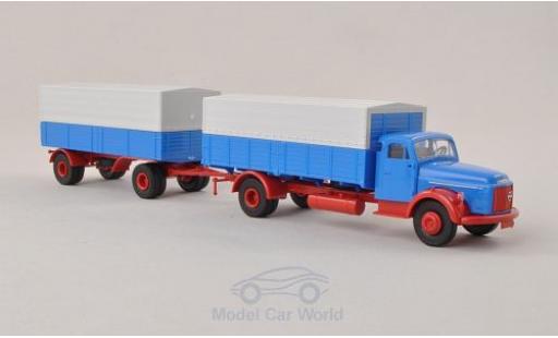 Diecast model cars Volvo N88 Base blue with rotem Chassis 1/87 Brekina