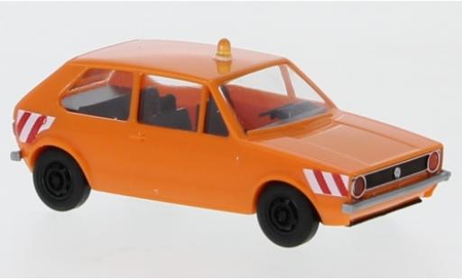 Diecast model cars Volkswagen Golf Base I Kommunal 1974 1/87 Brekina