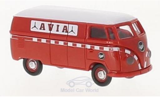 Diecast model cars Volkswagen T1 A van Avia 1/87 Brekina