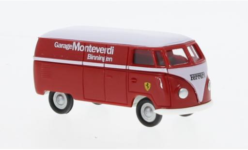 Diecast model cars Volkswagen T1 A van Garage Monteverdi 1950 1/87 Brekina