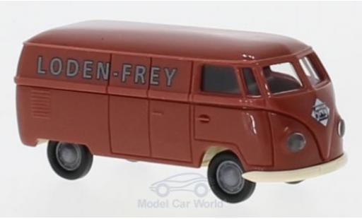 Diecast model cars Volkswagen T1 A van Loden Frey 1/87 Brekina