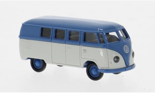 Diecast model cars Volkswagen T1 A Estate blue/grey 1950 1/87 Brekina