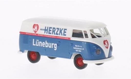 Diecast model cars Volkswagen T1 A Max Herzke fourgon 1/87 Brekina