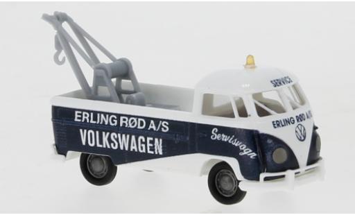 Diecast model cars Volkswagen T1 B Abschleppwagen Erling Rod 1960 1/87 Brekina