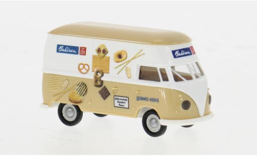 Diecast model cars Volkswagen T1 B Gro&Atilde;�raum-van Bahlsen 1960 1/87 Brekina