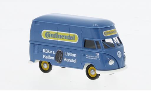 Diecast model cars Volkswagen T1 B Gro&Atilde;�raum-van Continental 1960 1/87 Brekina