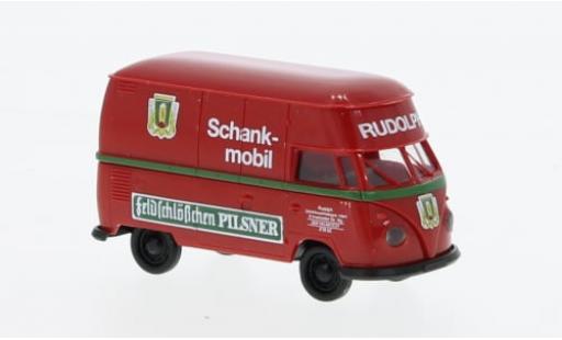 Diecast model cars Volkswagen T1 B Gro&Atilde;�raum-van Feldschl&Atilde;&para;&Atilde;�chen Schankmobil 1960 1/87 Brekina