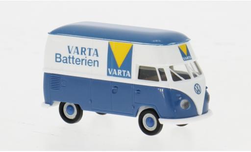 Diecast model cars Volkswagen T1 B Gro&Atilde;�raum-van Varta 1960 1/87 Brekina