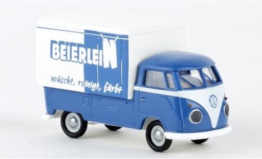 Diecast model cars Volkswagen T1 B Gro&Atilde;�raum-trunk W&Atilde;&curren;scherei Beierlein 1960 1/87 Brekina