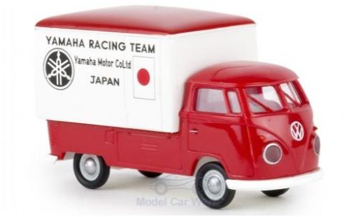 Diecast model cars Volkswagen T1 B Gro&Atilde;�raum-trunk Yamaha 1960 1/87 Brekina