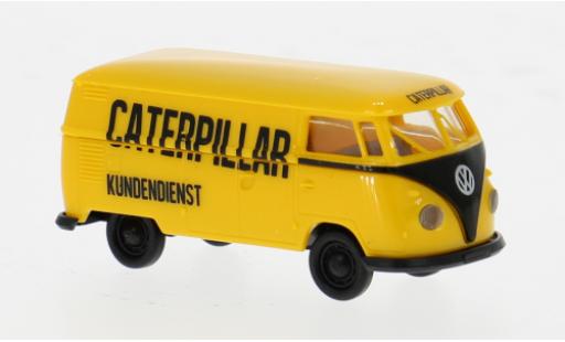 Diecast model cars Volkswagen T1 B van 1960 Caterpillar 1/87 Brekina